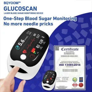 💥 2025 Limited 70% ️OFF 🩺 BQYOOM™ Laser Blood Glucose Monitoring Device 🔵 Non-invasive, Real-time Results 📲 Wireless Bluetooth Connectable
