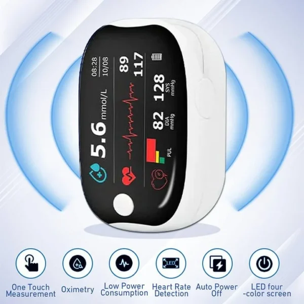 💥 2025 Limited 70% ️OFF 🩺 BQYOOM™ Laser Blood Glucose Monitoring Device 🔵 Non-invasive, Real-time Results 📲 Wireless Bluetooth Connectable