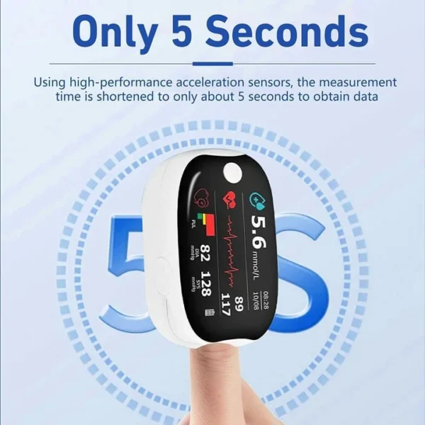 💥 2025 Limited 70% ️OFF 🩺 BQYOOM™ Laser Blood Glucose Monitoring Device 🔵 Non-invasive, Real-time Results 📲 Wireless Bluetooth Connectable