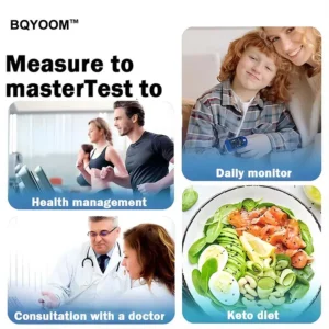 BQYOOM™ High Precision Non-Invasive Blood Glucose Meter👨‍⚕️ is clinically certified to be & 99.9% accurate
