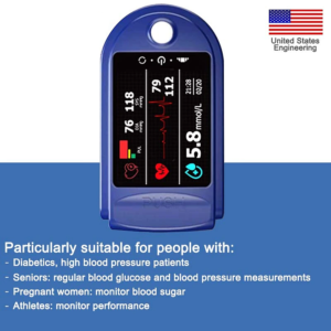 BQYOOM™ High Precision Non-Invasive Blood Glucose Meter👨‍⚕️ is clinically certified to be & 99.9% accurate