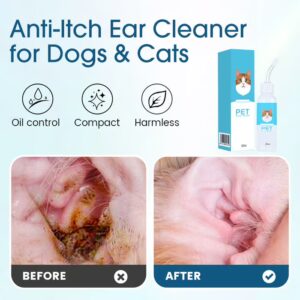 Pet Ear Cleaner for Dogs & Cats