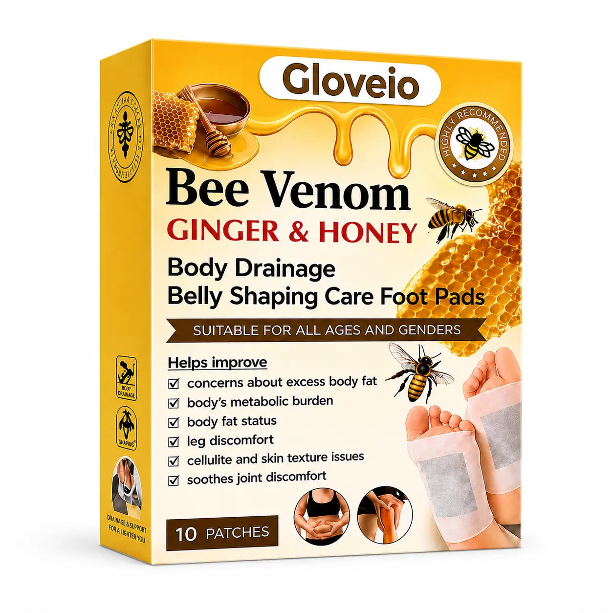 Gloveio™ Bee Venom Foot Patches