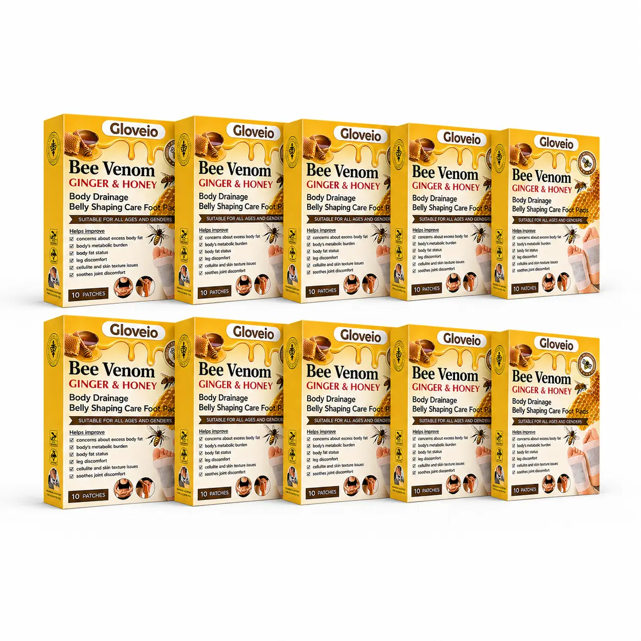 Gloveio™ Bee Venom Foot Patches