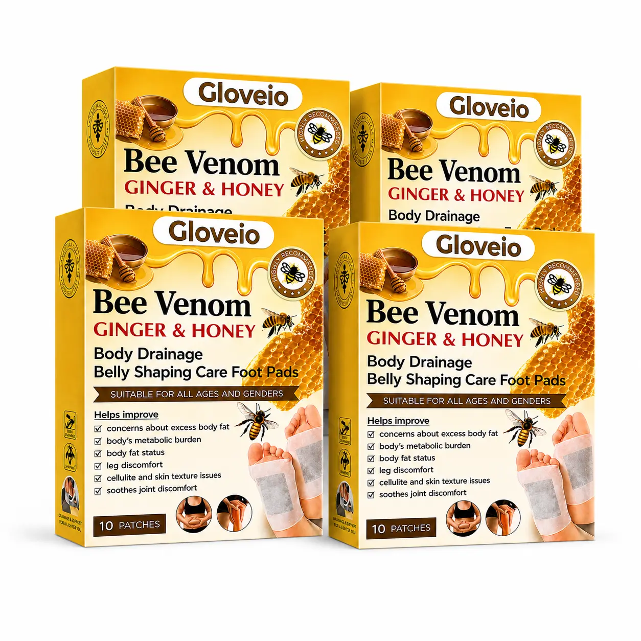 Gloveio™ Bee Venom Foot Patches