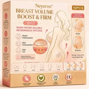 NEYEROS® Breast Enhancement Nano Microneedle Patch | Targeted Bust & Glute Care