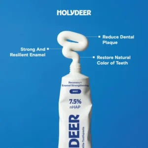 Nano Hydroxyapatite Toothpaste – Fluoride-Free Enamel Repair Paste