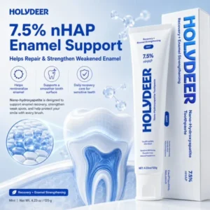 Nano Hydroxyapatite Toothpaste – Fluoride-Free Enamel Repair Paste